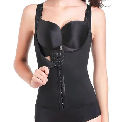 Cinta térmica de treino Slimming Corset for Weight Loss Body Shaper Sauna Suit Compression Shirt Belly Girdle Tops Shapewear 1PC