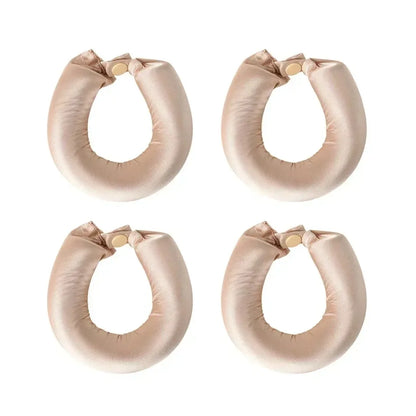 Faixa de cabelo com modelador de cachos sem calor